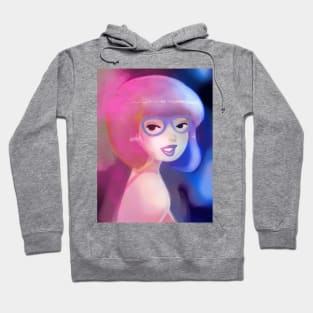 Pink and Blue Hoodie